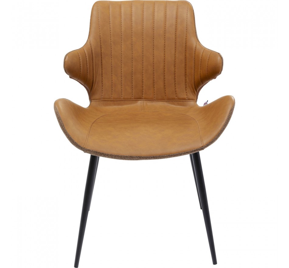 Chaise Enders marron Kare Design