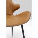 Chaise Enders marron Kare Design
