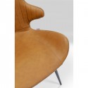 Chaise Enders marron Kare Design
