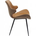 Chaise Enders marron Kare Design