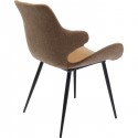 Chaise Enders marron Kare Design
