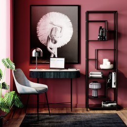 Etagère Loft noir 195x60