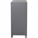 Chiffonnier Luxury Push 5 tiroirs gris Kare Design