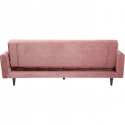 Canapé-lit Milchbar velours rose Kare Design