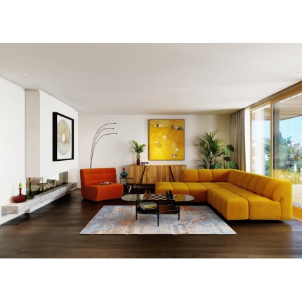 Corner Sofa Belami ochre left Kare Design