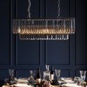 Suspension rectangulaire Smoky Lounge Kare Design