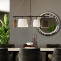 Suspension Parecchi noire 100cm Kare Design