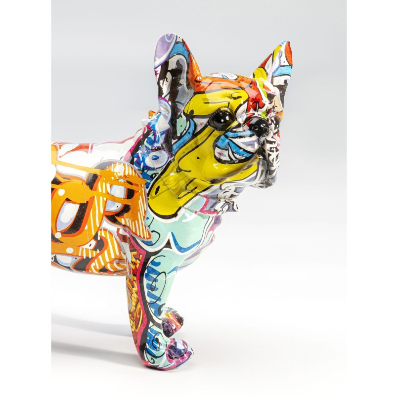 Déco Bulldog Graffiti Kare Design