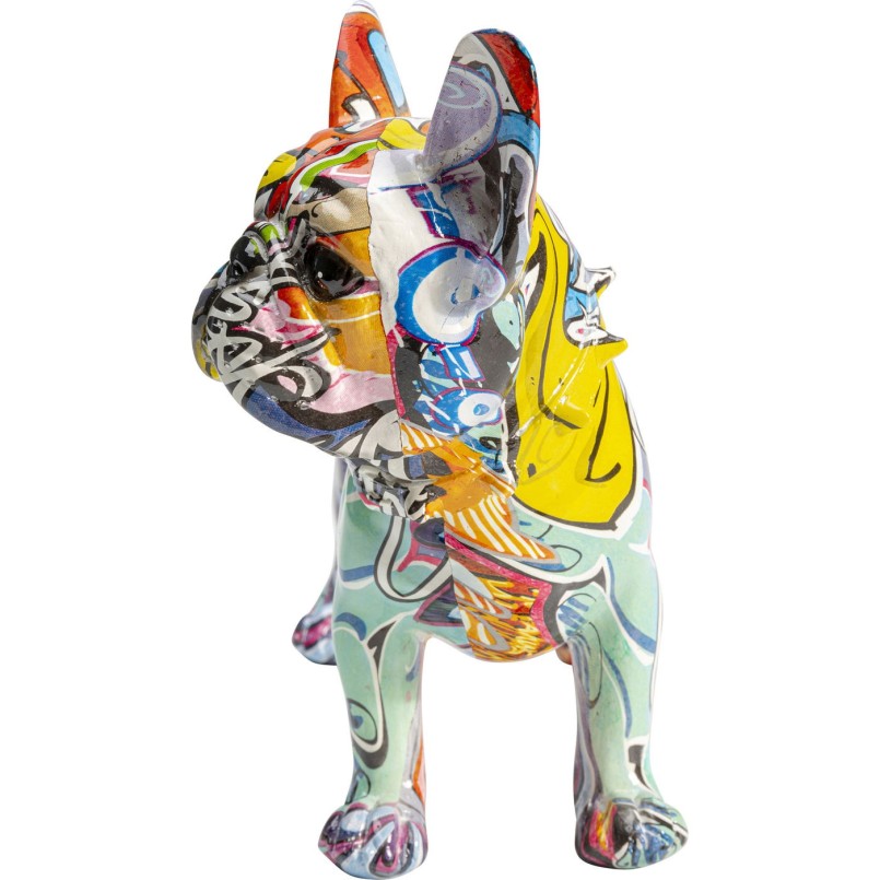 Déco Bulldog Graffiti Kare Design
