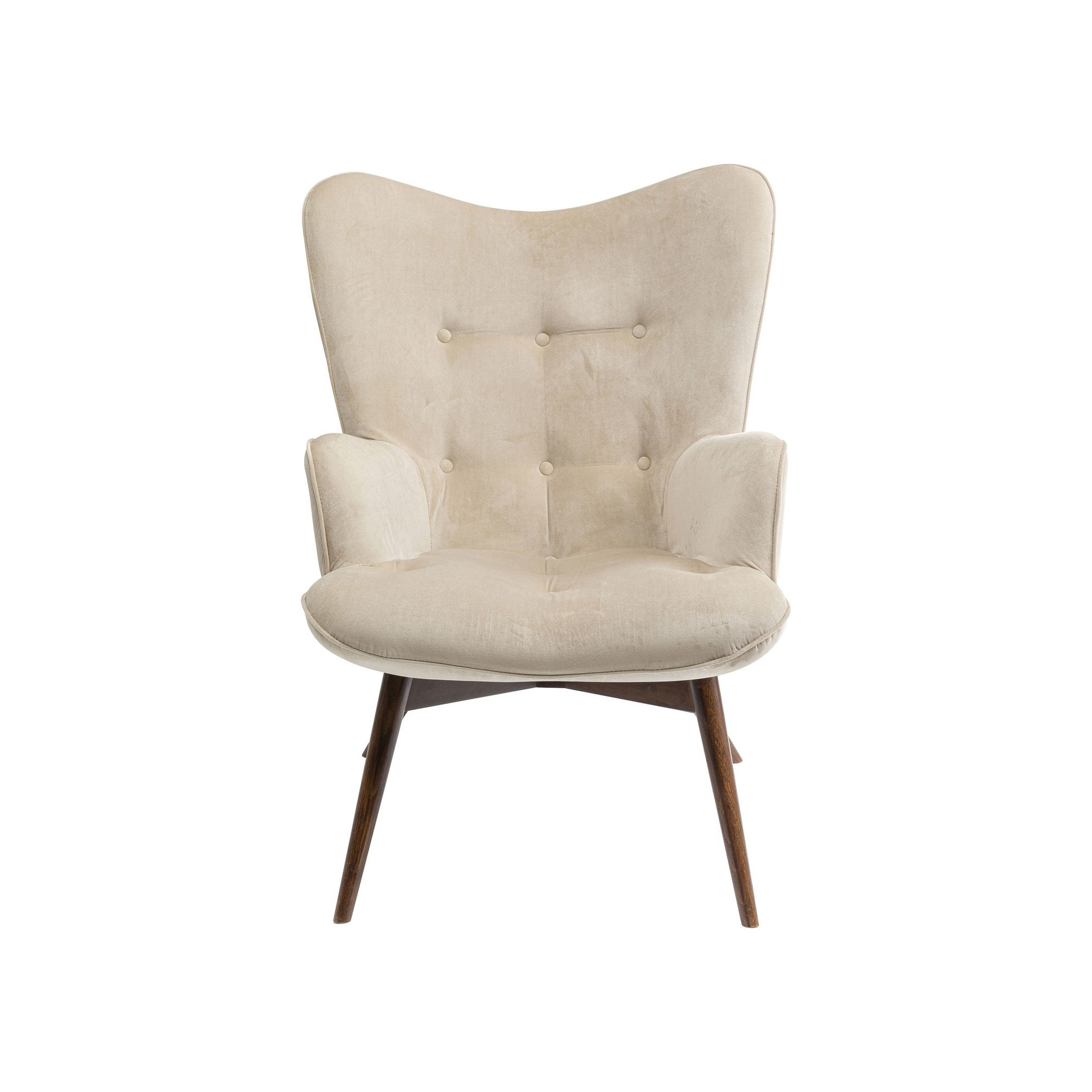 Fauteuil Vicky Novara beige Kare Design