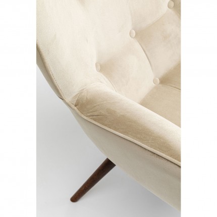 Fauteuil Vicky Novara beige Kare Design