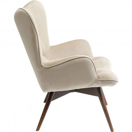 Fauteuil Vicky Novara beige Kare Design