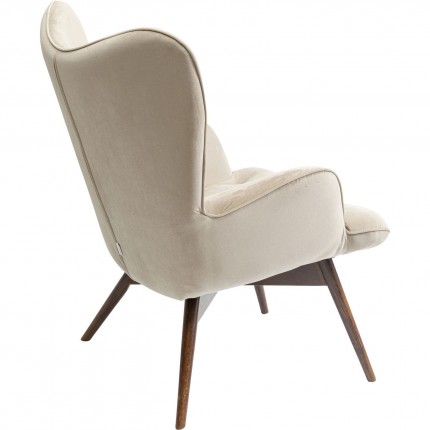 Fauteuil Vicky Novara beige Kare Design