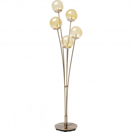 Lampadaire Five Balls laiton 158cm Kare Design