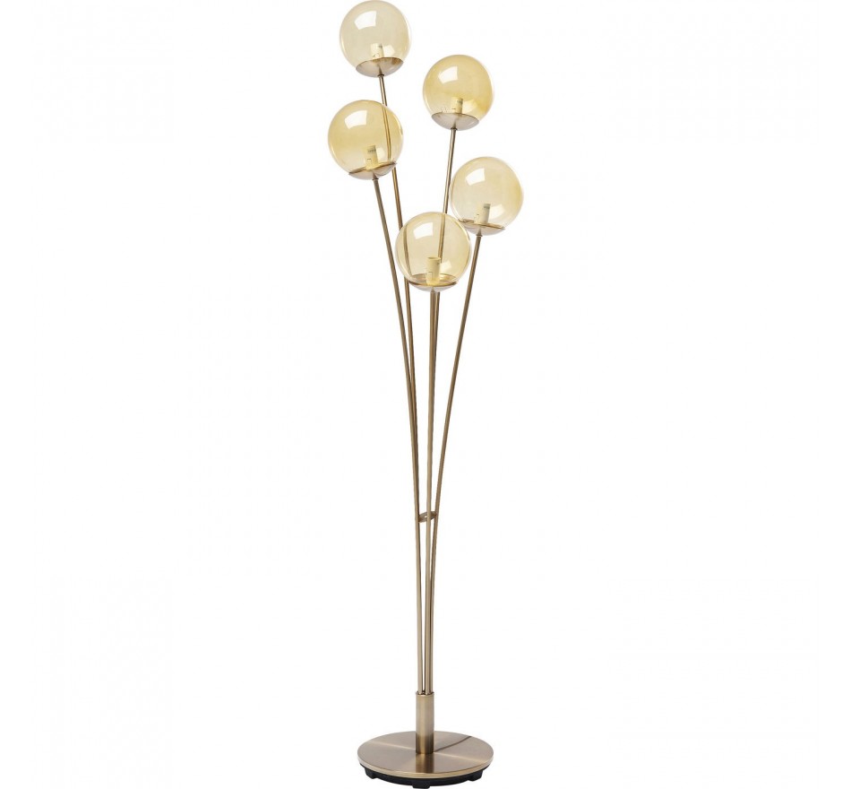 Lampadaire Five Balls laiton 158cm Kare Design