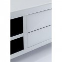 Meuble TV Luxury Push blanc Kare Design