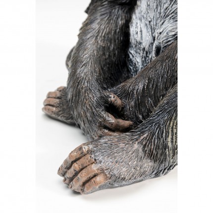 Déco singe mandrill assis 37cm Kare Design