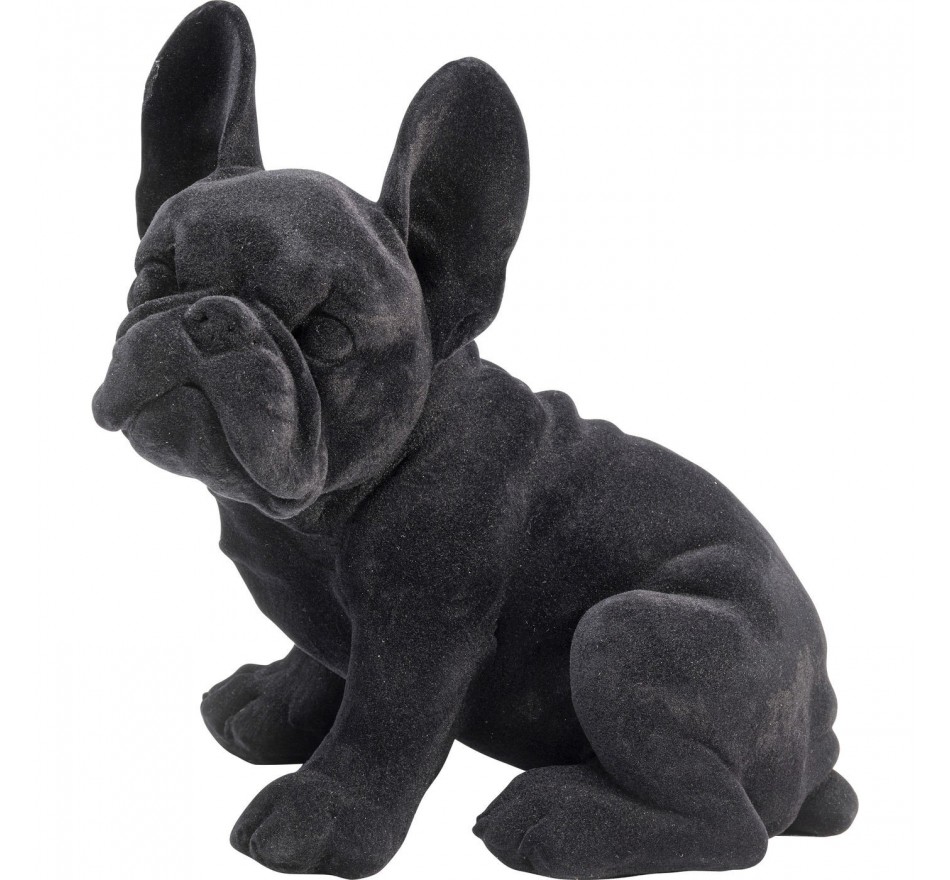Déco bulldog noir Kare Design