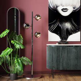 Lampadaire Calotta 151cm Chrome Kare Design