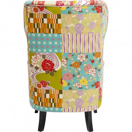 Fauteuil Wing Patchwork Kare Design