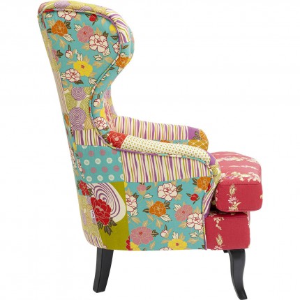 Fauteuil Wing Patchwork Kare Design
