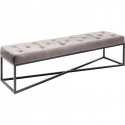 Banc Crossover gris 150x40cm Kare Design