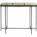 Console Ice noire 98x80cm Kare Design