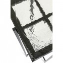 Console Ice noire 98x80cm Kare Design