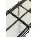 Console Ice noire 98x80cm Kare Design