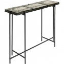 Console Ice noire 98x80cm Kare Design