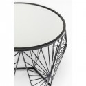 Tables d'appoint Cobweb noires set de 2 Kare Design