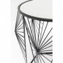 Tables d'appoint Cobweb noires set de 2 Kare Design