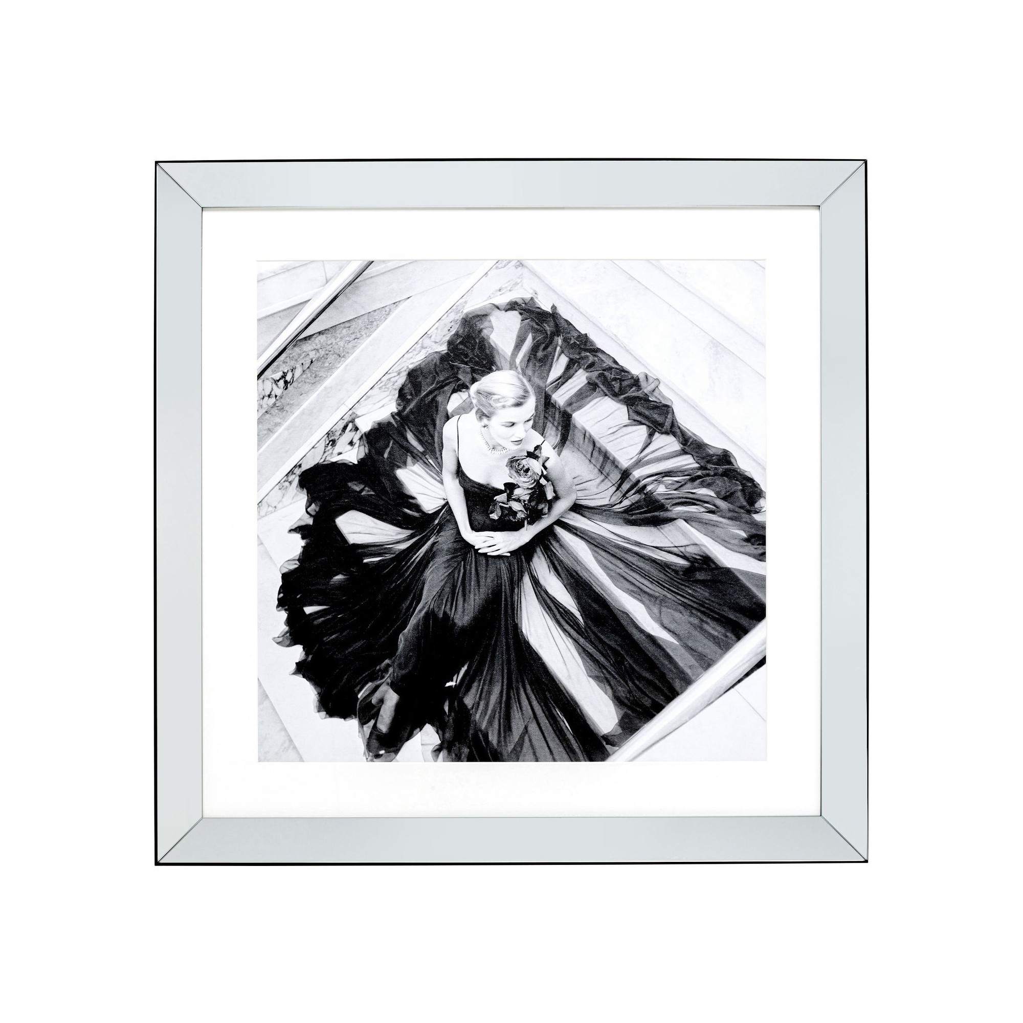 Tableau miroir Fairytale 96x96cm Kare Design