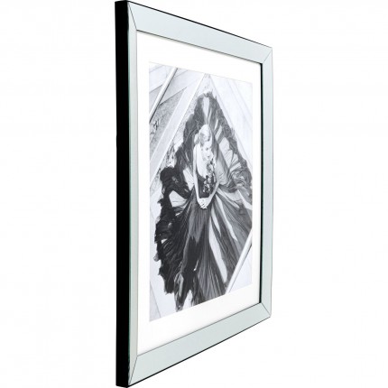 Tableau miroir Fairytale 96x96cm Kare Design