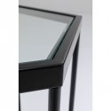 Table d'appoint Comb noire Kare Design