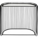 Console Wire noire 80x80cm Kare Design