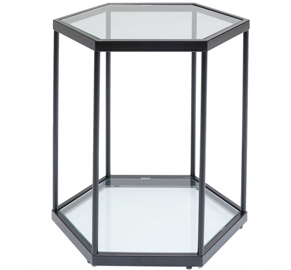 Side Table Comb Black 55cm Kare Design Side Table Comb Black 55cm Kare Design