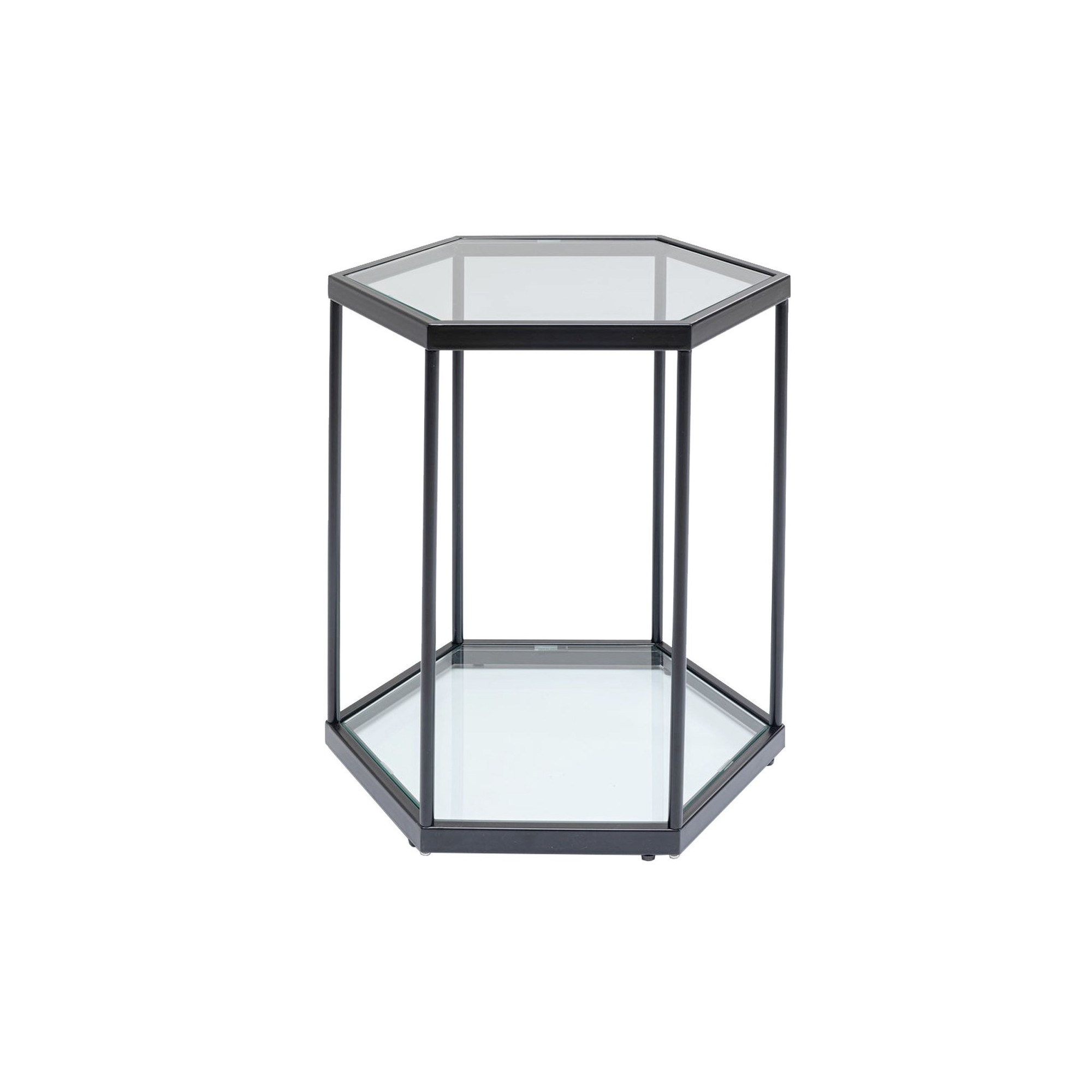 Table d'appoint Comb noire Kare Design