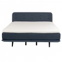 Lit boxspring Luna bleu 180x200cm Kare Design