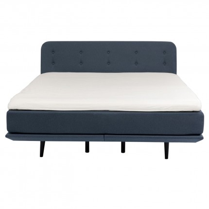 Lit boxspring Luna bleu 180x200cm Kare Design