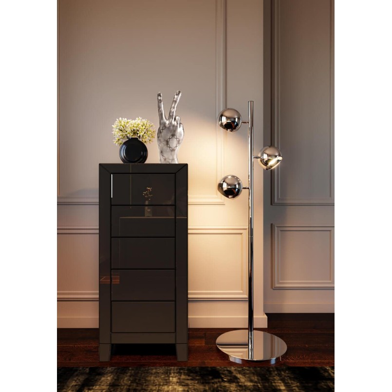 Lampadaire Calotta 151cm Chrome Kare Design