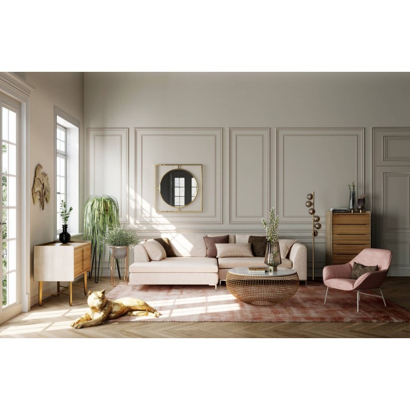 Lampadaire Scal Balls 160cm laiton Kare Design