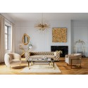 Table basse Gold Rush 120x120cm Kare Design