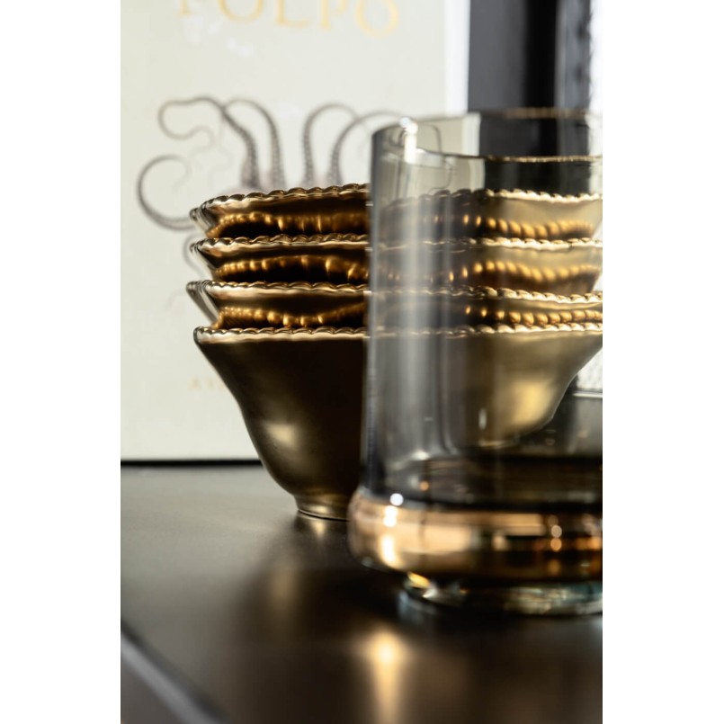 Bol Bell doré 16cm Kare Design