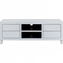 Meuble TV Luxury Push blanc Kare Design