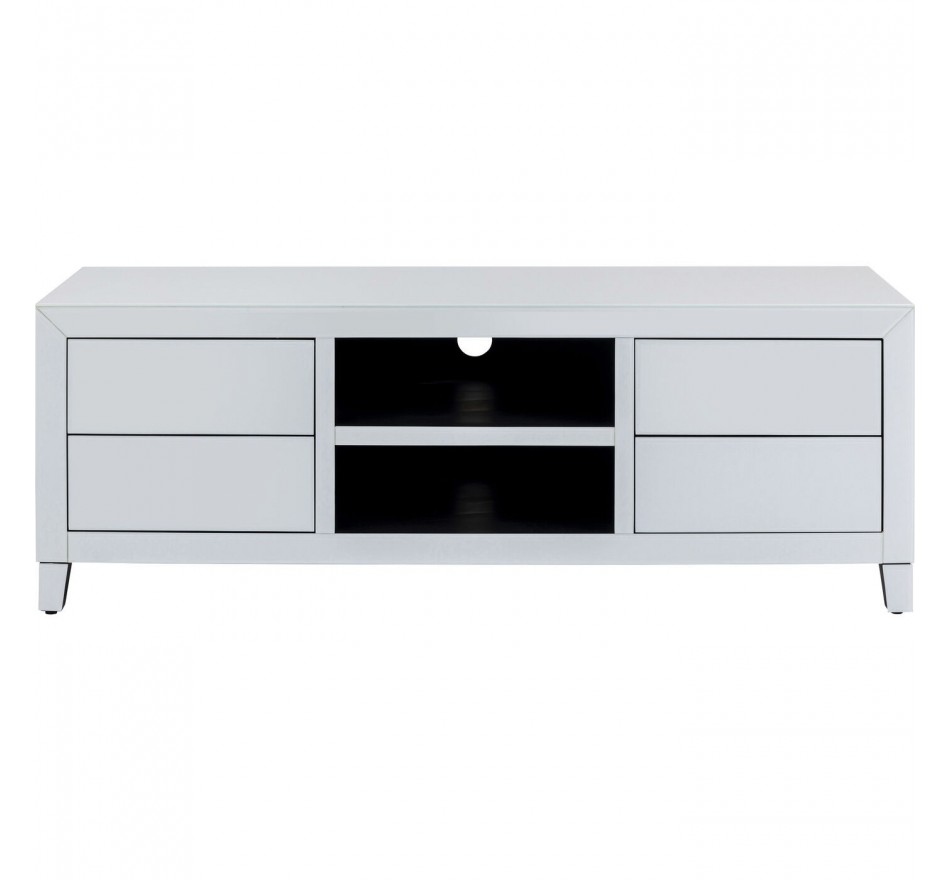 Meuble TV Luxury Push blanc Kare Design