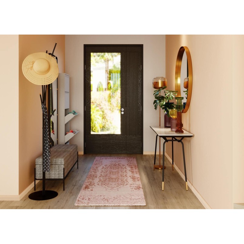 Banc-coffre Iceland blanc et noir 120x40cm Kare Design