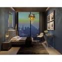 Suspension ronde Smoky Lounge Kare Design
