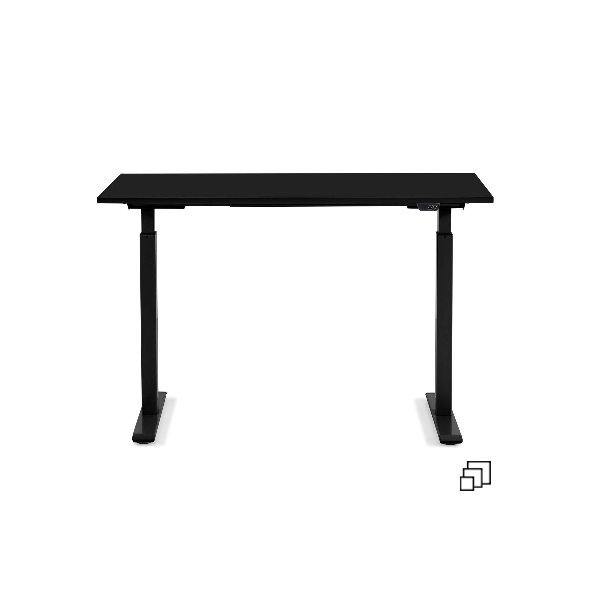 Bureau Office noir 140x60cm Kare Design