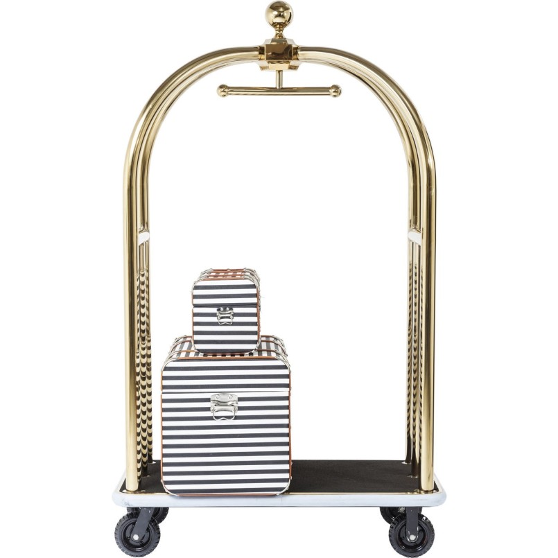 VIP Baggage Trolley Vegas Gold Kare Design